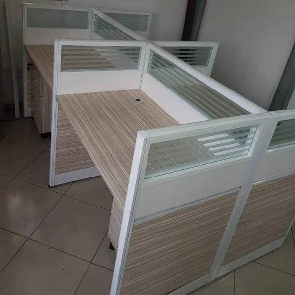 Four-Seater Office Workstation