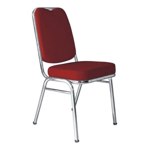 Latest Premium Banquet Chair Stainless Leg Red