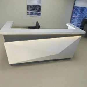 Modern Reception Desk 2 -Mtr