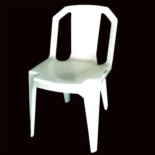 Strong Stackable Plastic Chair-White