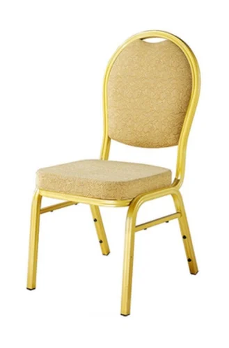 Cream Color Aluminum-Banquet-Chair